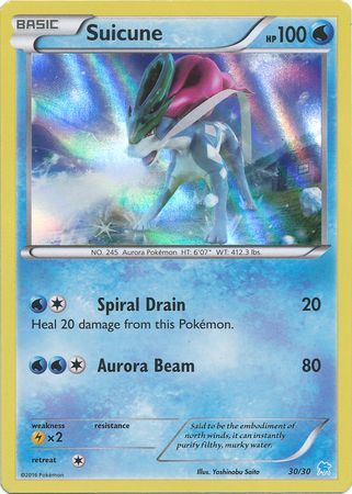 Suicune (30/30) [XY: Trainer Kit 3 - Suicune]