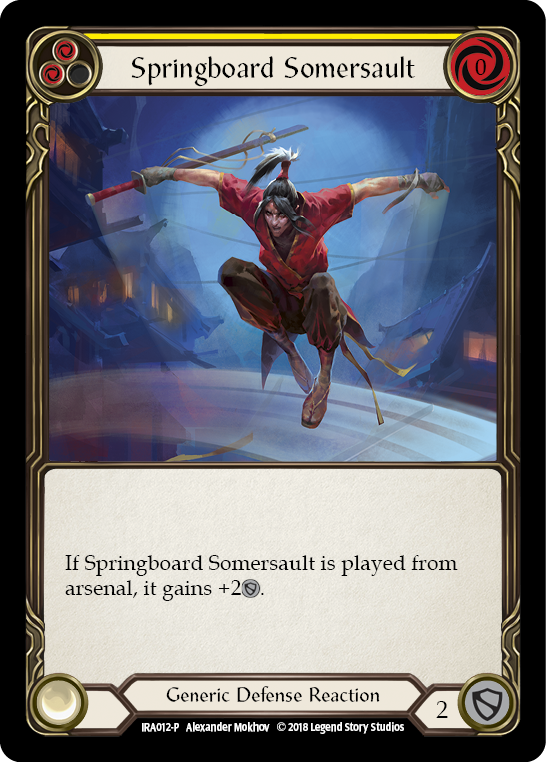 Springboard Somersault [IRA012-P] Normal