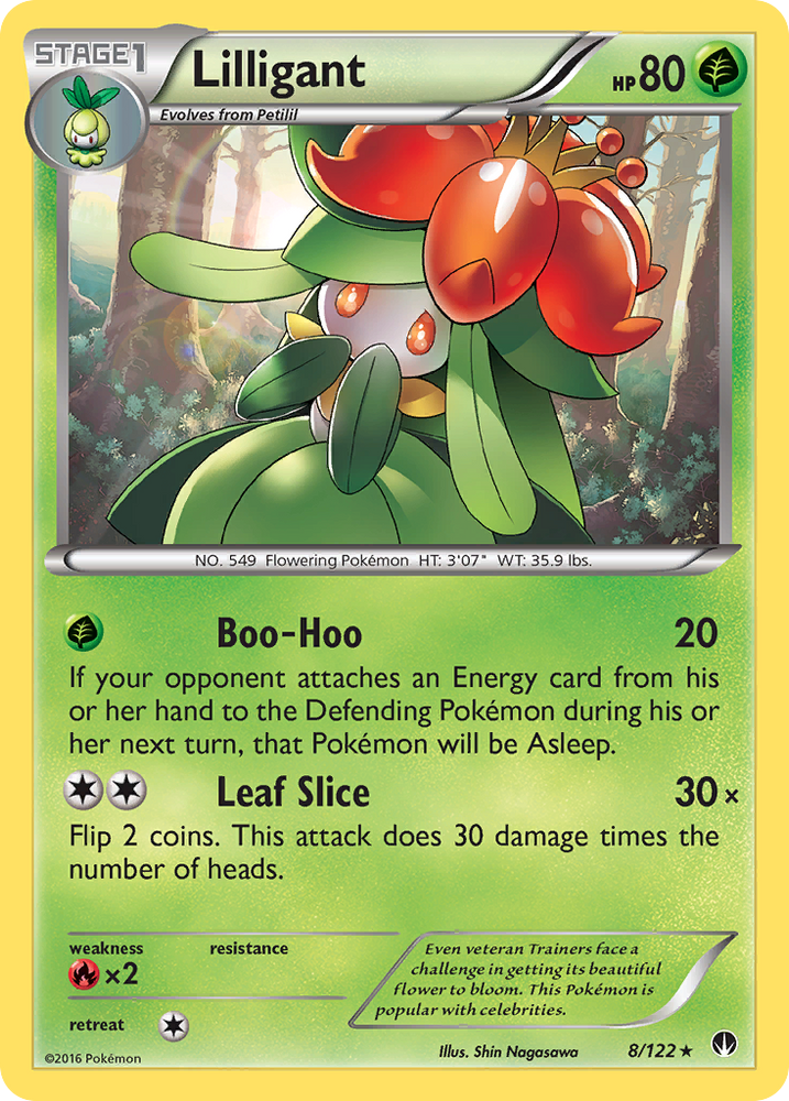 Lilligant (8/122) [XY: BREAKpoint]