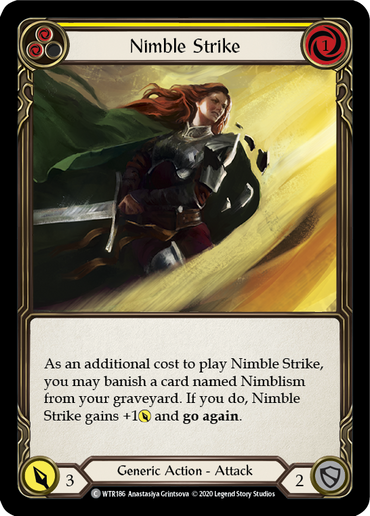 Nimble Strike (Yellow) [U-WTR186] Unlimited Normal