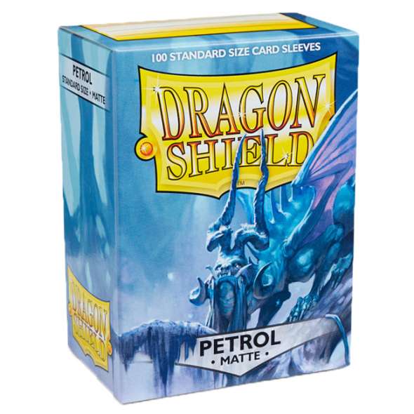 Sleeves Dragon Shield Box - Matte Petrol (100)