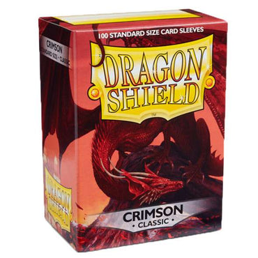Sleeves Dragon Shield Box - Crimson (100)