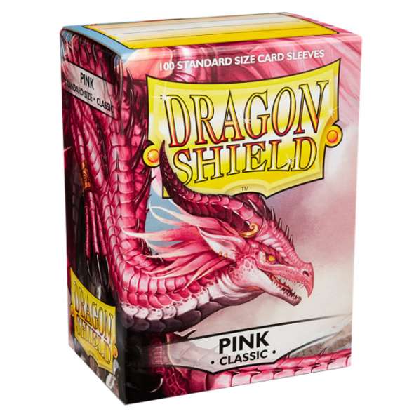 Sleeves Dragon Shield Box - Pink (100)
