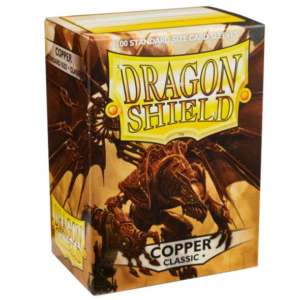 Sleeves Dragon Shield Box - Copper (100)
