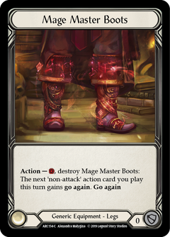 Mage Master Boots [ARC154-C] 1st Edition Cold Foil
