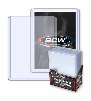 BCW 3x4 Topload Card Holder - Standard - 25 ct