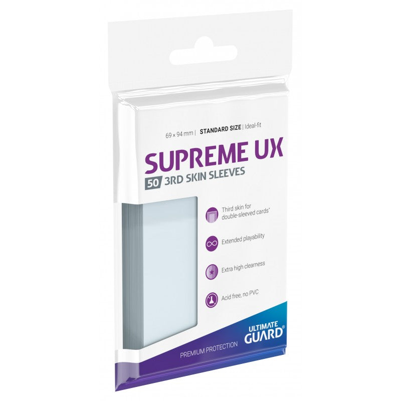 Supreme UX 3rd Skin Sleeves Standard Size (50) 69x94 mm